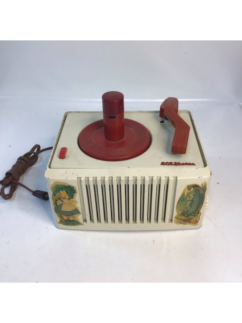 1951 RCA Victor- 45-EY-26 "Alice in Wonderland" 45 RPM Record Player-WORKS-READ